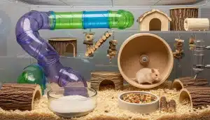 Accessoires cage hamster