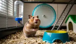 hamster qui crie