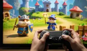 jeux vidéo et hamster