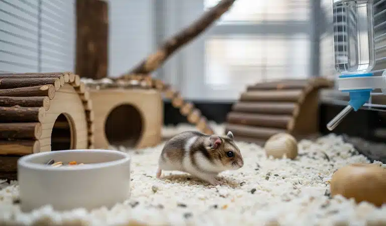 body language du hamster : reconnaitre les postures