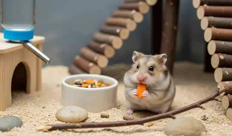 snacks et compléments pour hamster