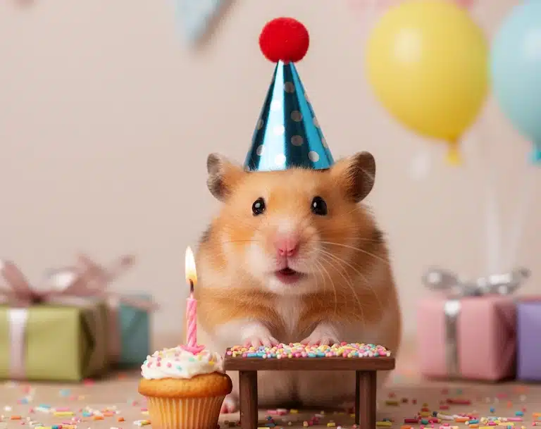 Idées pour l'anniversaire de mon hamster