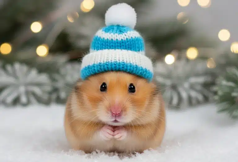 Mon hamster en pleine forme pour l'hiver